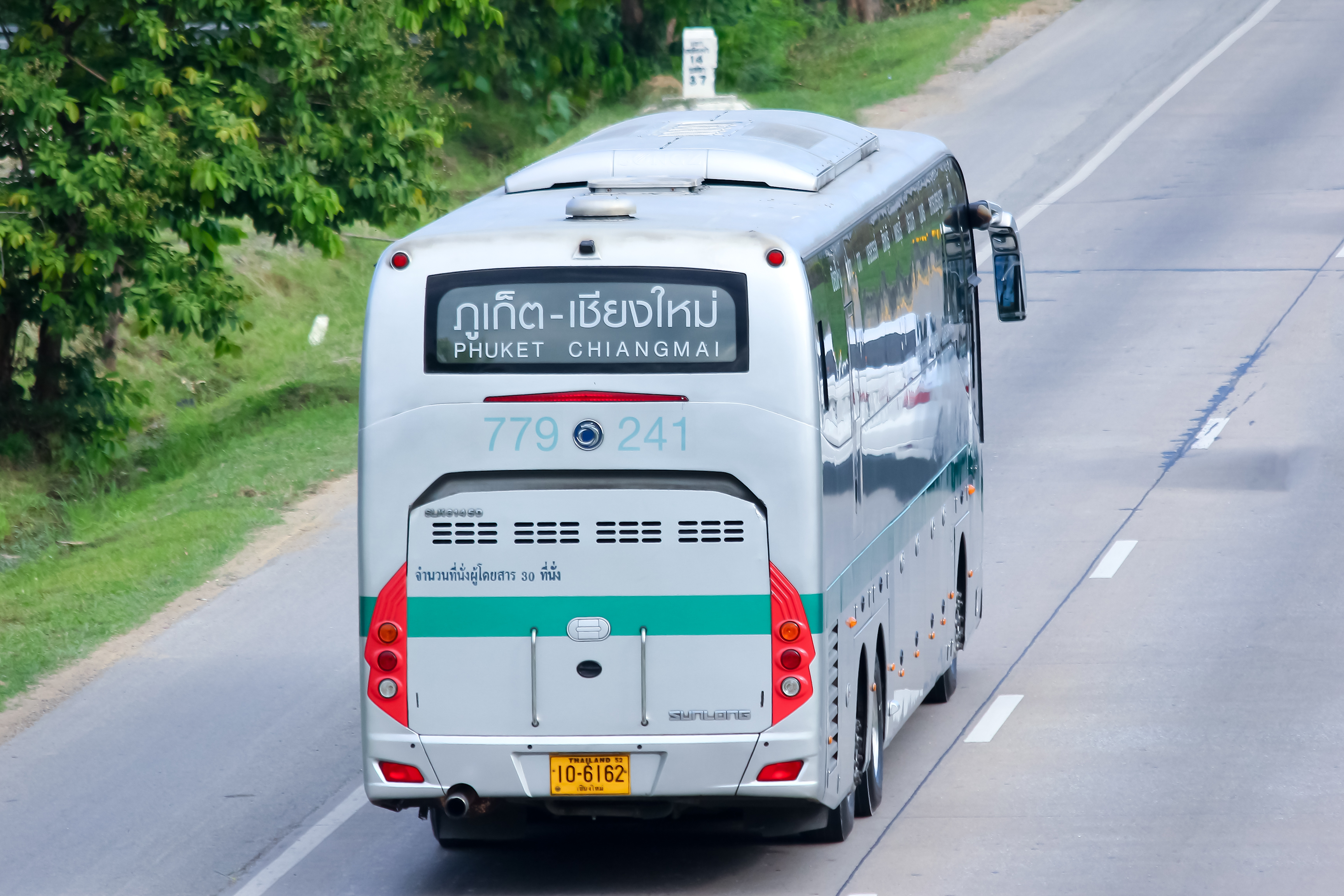 The Chiang Mai to Phuket bus by Green Bus Thailand